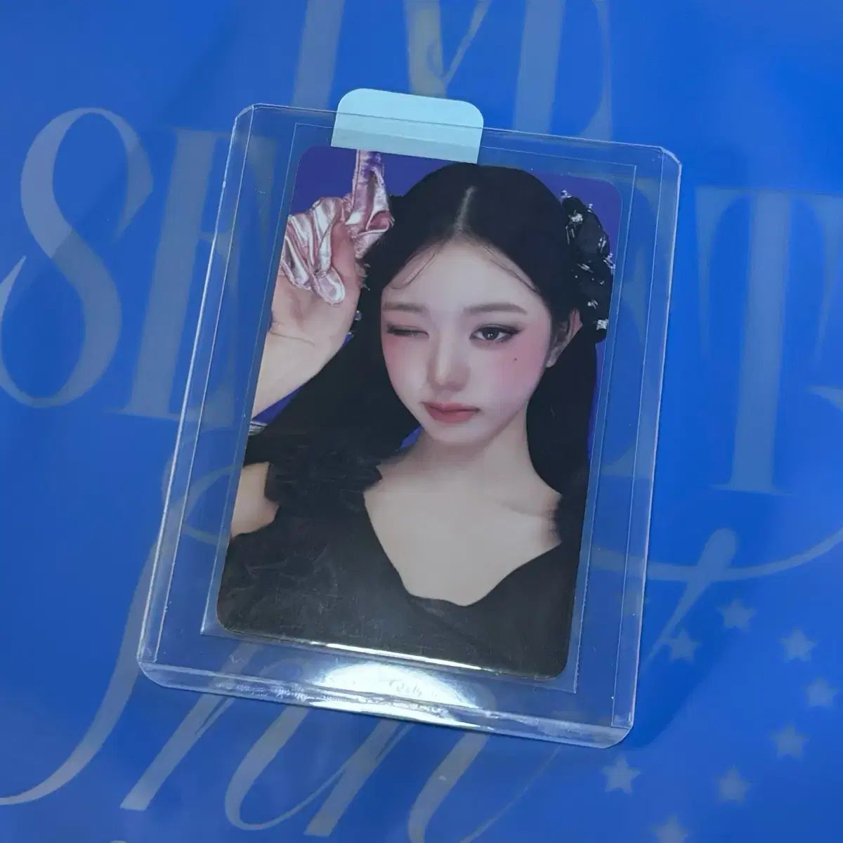 IVE アイヴ XOXZ ウォニョン WONYOUNG チャンウォニョン オープンミュージックショー 公開番組 コンバン サノク 公開番組 サノク フォトカード トレカ