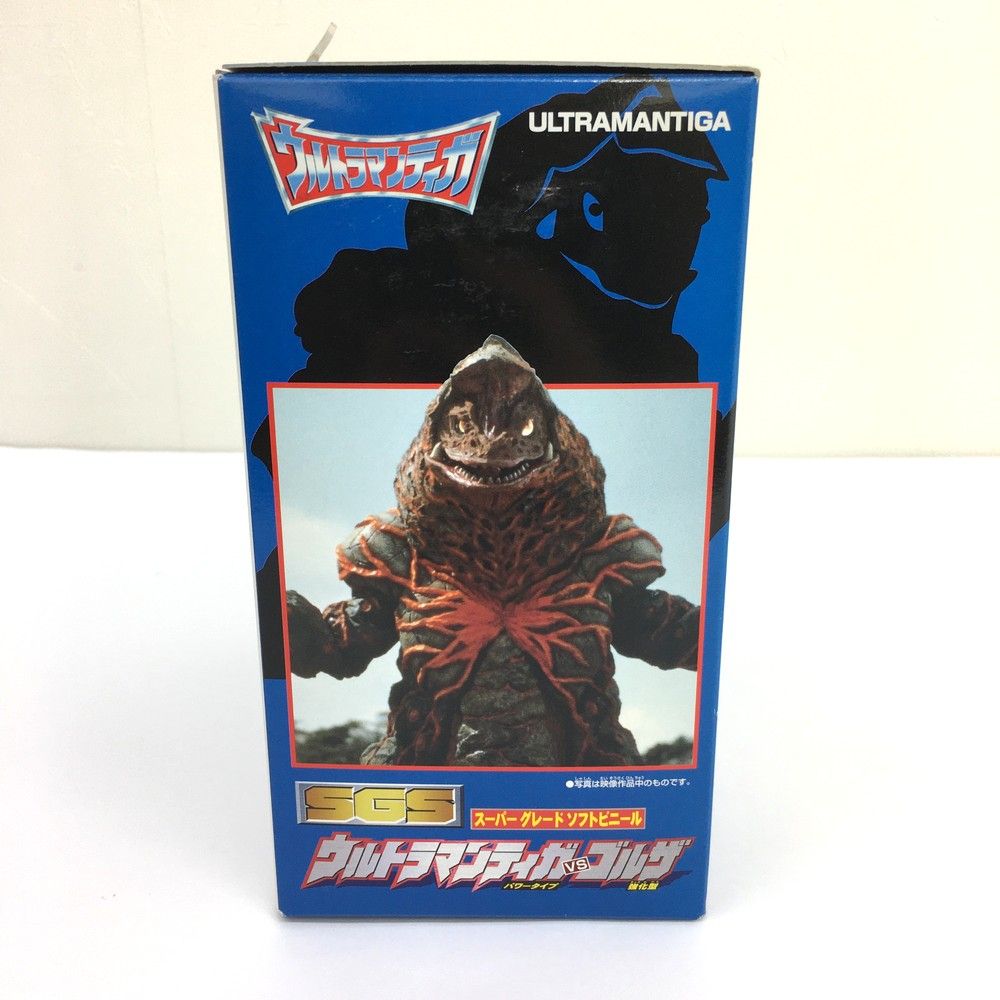 スーパーグレードソフトビニールウルトラマンティガパワータイプvs