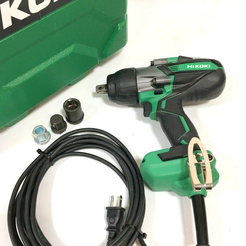 HiKOKI 旧日立工機 インパクトレンチ WR14VE 角ドライブ12.7mm 100V コード式 タイヤ交換 締付け 電動工具 ハイコーキ △ DW2991