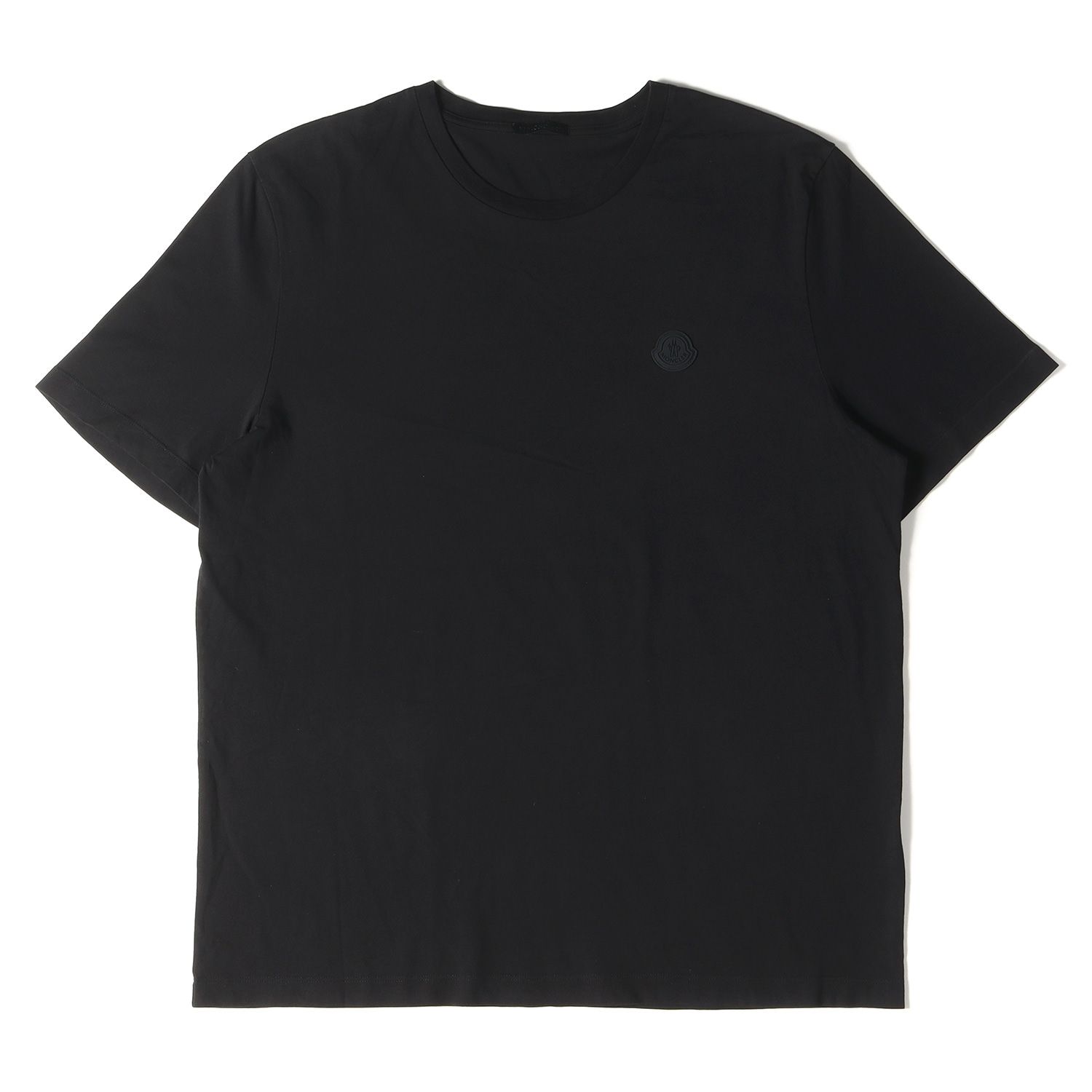 美品 MONCLER モンクレール Tシャツ ワッペン付き バック ロゴ