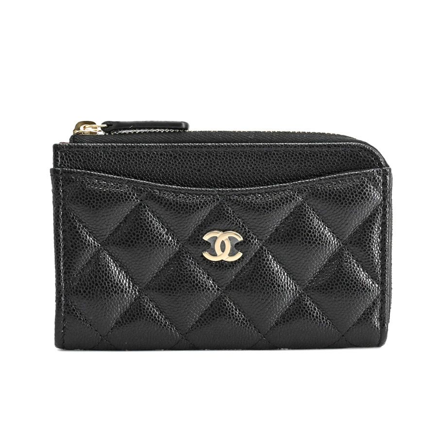 CHANEL シャネル カードケース クラシックジップカ-ドケース AP3179