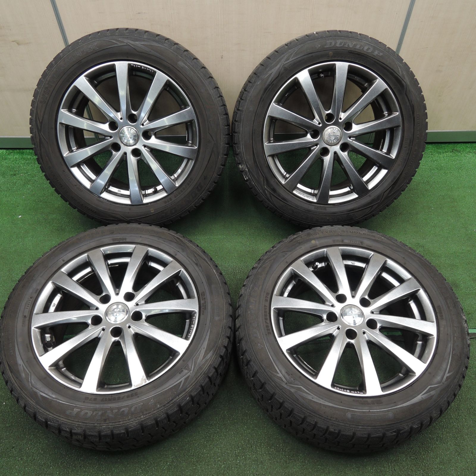 送料無料* 4本価格☆BMW等 Team Sparco 225/55R17 スタッドレス 