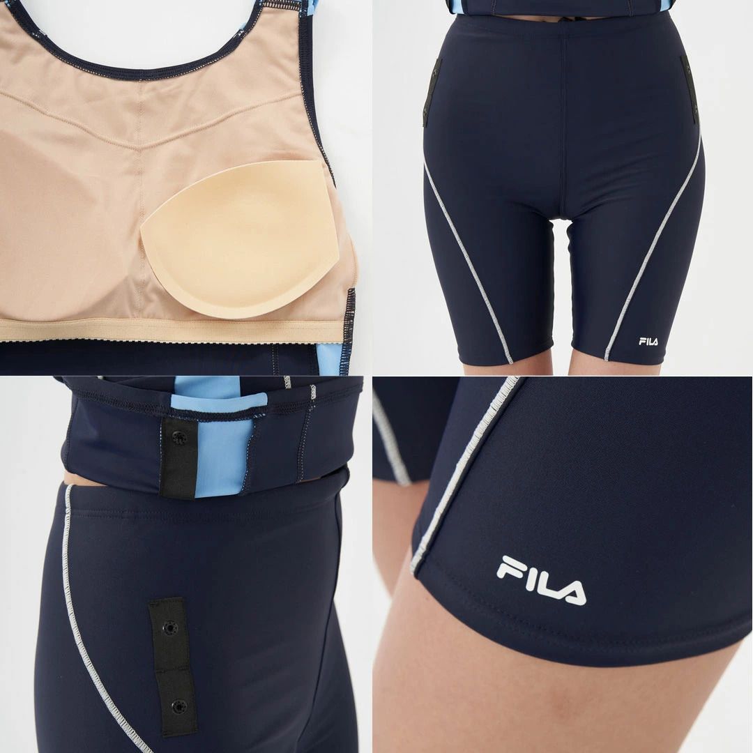 レディースファッション　水着 フィラ FILA 313-201 NV フィットネス水着 レディース水着