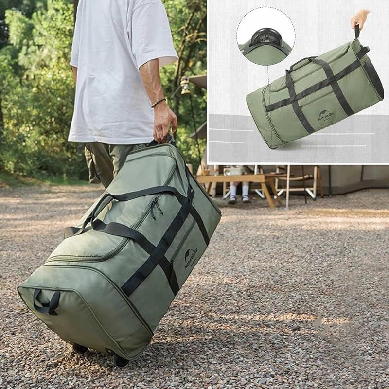 Naturehike スポーツキャンプ用車輪付きキャリーバッグ