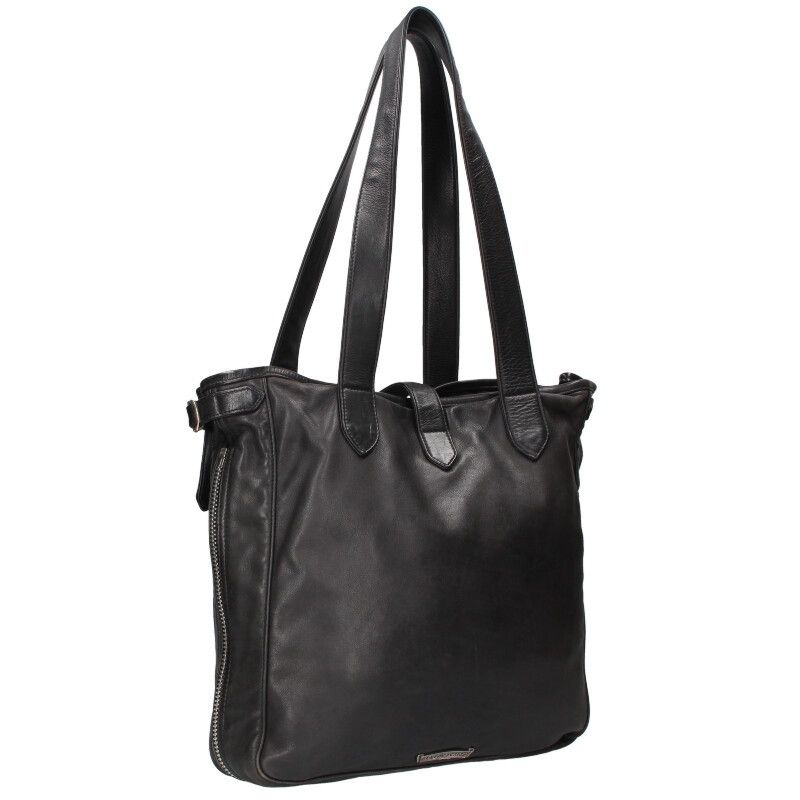 クロムハーツ ガンスリンガー レザー切り替え ナイロントートバッグ ブラック CHROME HEARTS クロムハーツ ガンスリンガー ビジネス トートバッグ