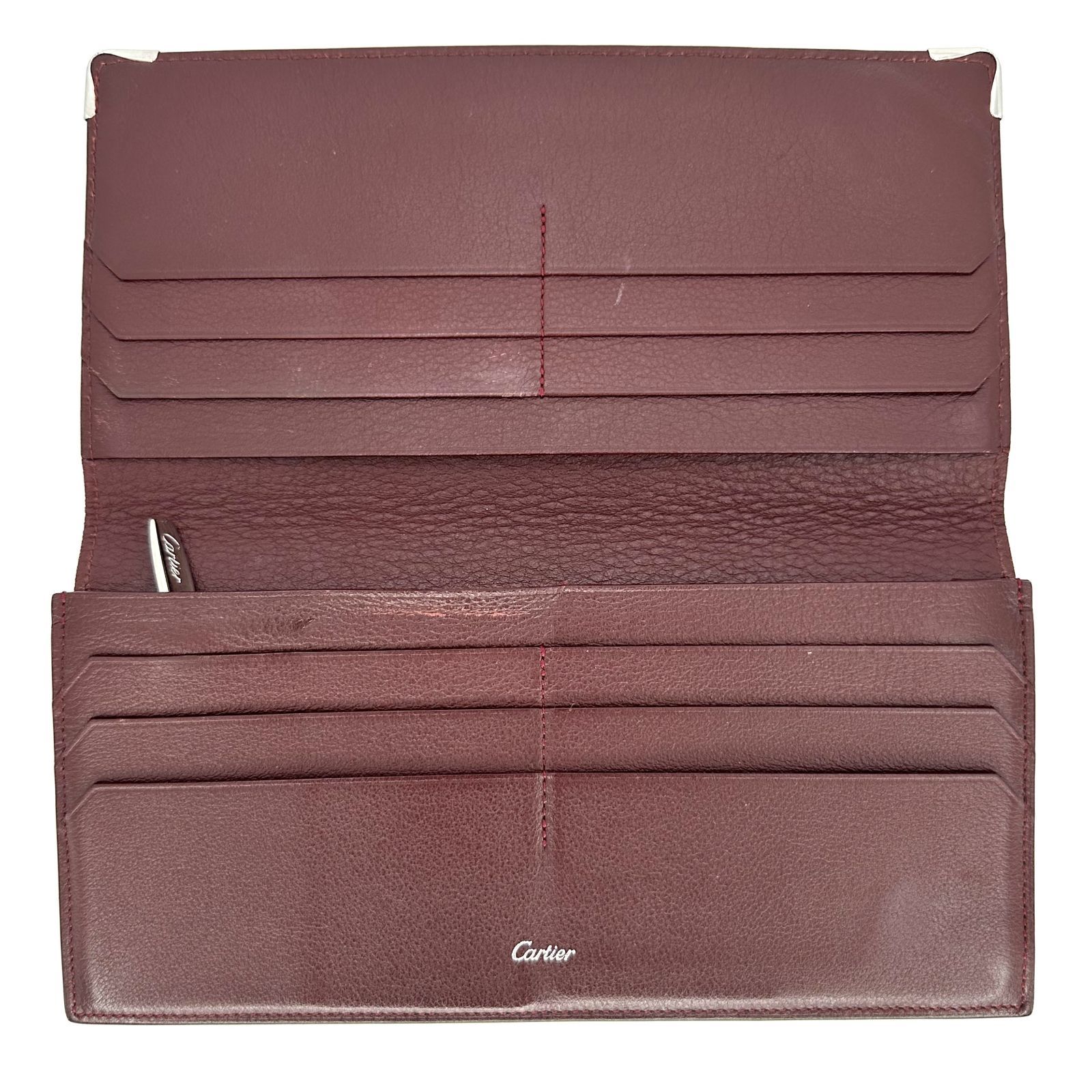 付属品ありCartier カルティエマストライン 二つ折り長財布 付属品ありCartier カルティエマストライン 二つ折り長財布