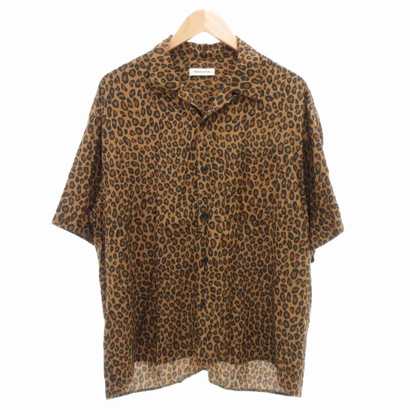 フリークスストア FREAKS STORE 23SS オープンカラーシャツ 開襟