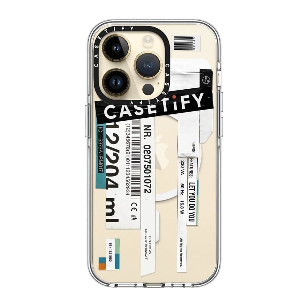 色:】CASETiFY クリアケース iPhone 14 Pro - Case - メルカリ