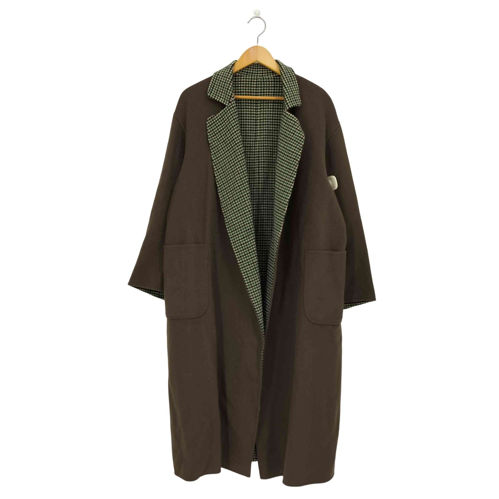 N*i様 6(ROKU)beauty&youth ウールリバーコート　36 ケリ 6(ROKU)beauty&youth ウールリバーコート 36 ケリー