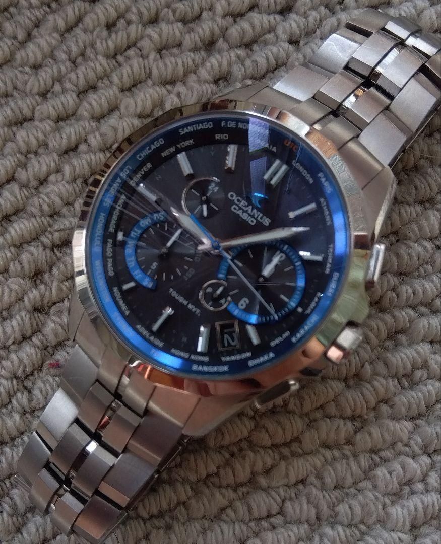 CASIO OCEANUS Manta OCW-S2400-1AJFチタン製