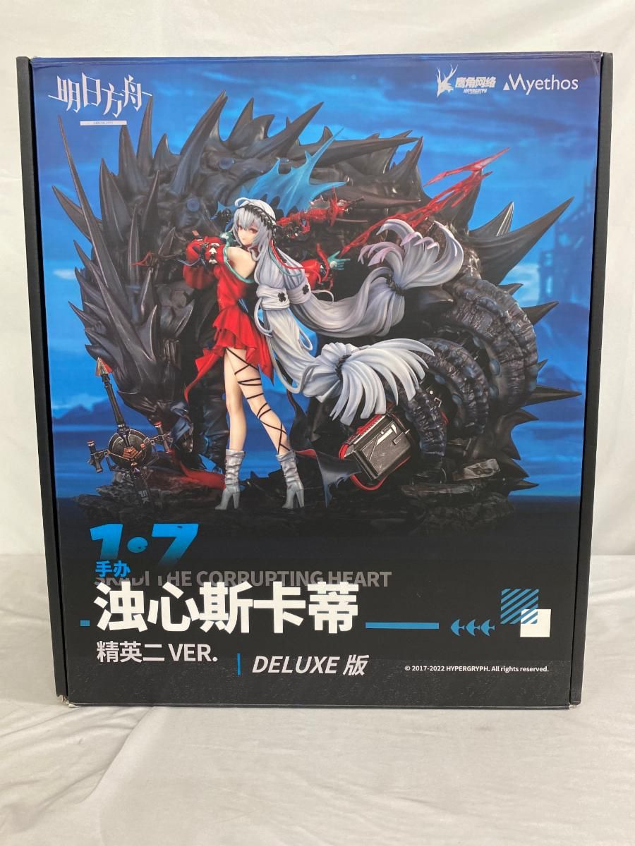 【未開封】特典付 アークナイツ 濁心スカジ 昇進段階二ver. DELUXE版 アークナイツ 濁心スカジ 昇進段階二ver. 1/7 フィギュア DELUXE
