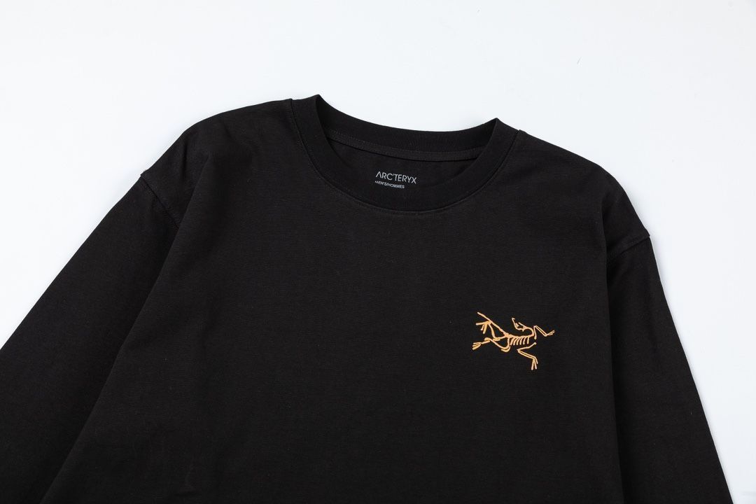 【PRIDE】センターロゴ 黒 ロングスリーブ sizeM ARC'TERYX アークテリクス X000007746 ARC' MULTI BIRD LOGO LS