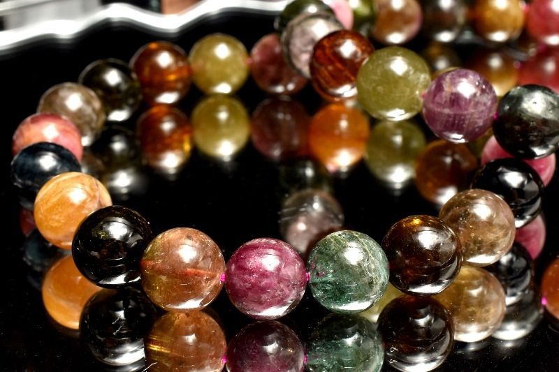 トルマリン9ミリ バイカラーパライバトルマリン0.90ct | Pay ID