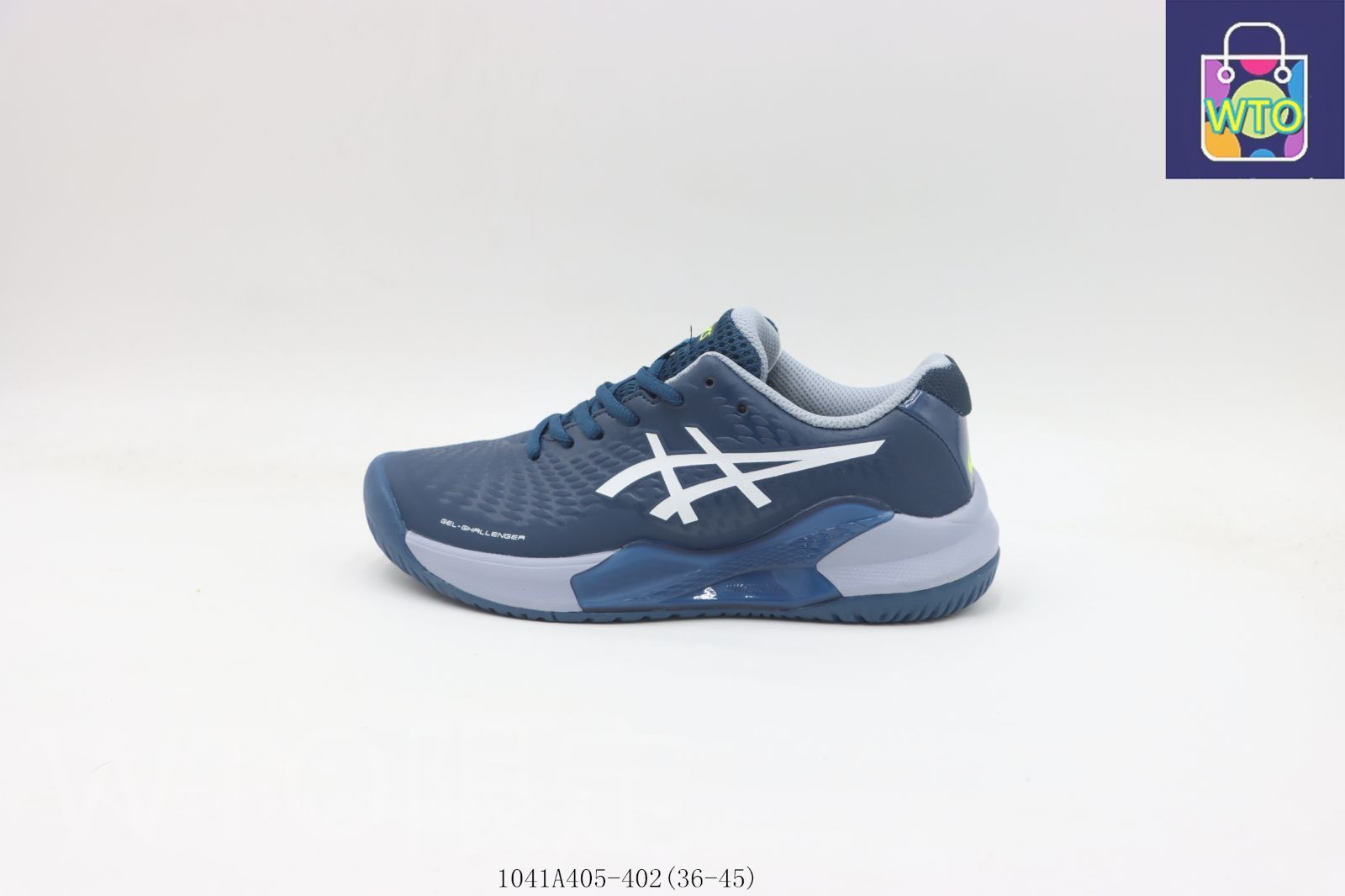 今日 ASICS アシックス ランニングシューズ ダークブルー 1041A405-402-WTO輸入1