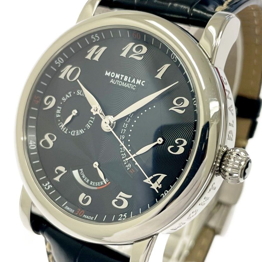 MONTBLANC モンブラン スター レトログラード シルバー 7202