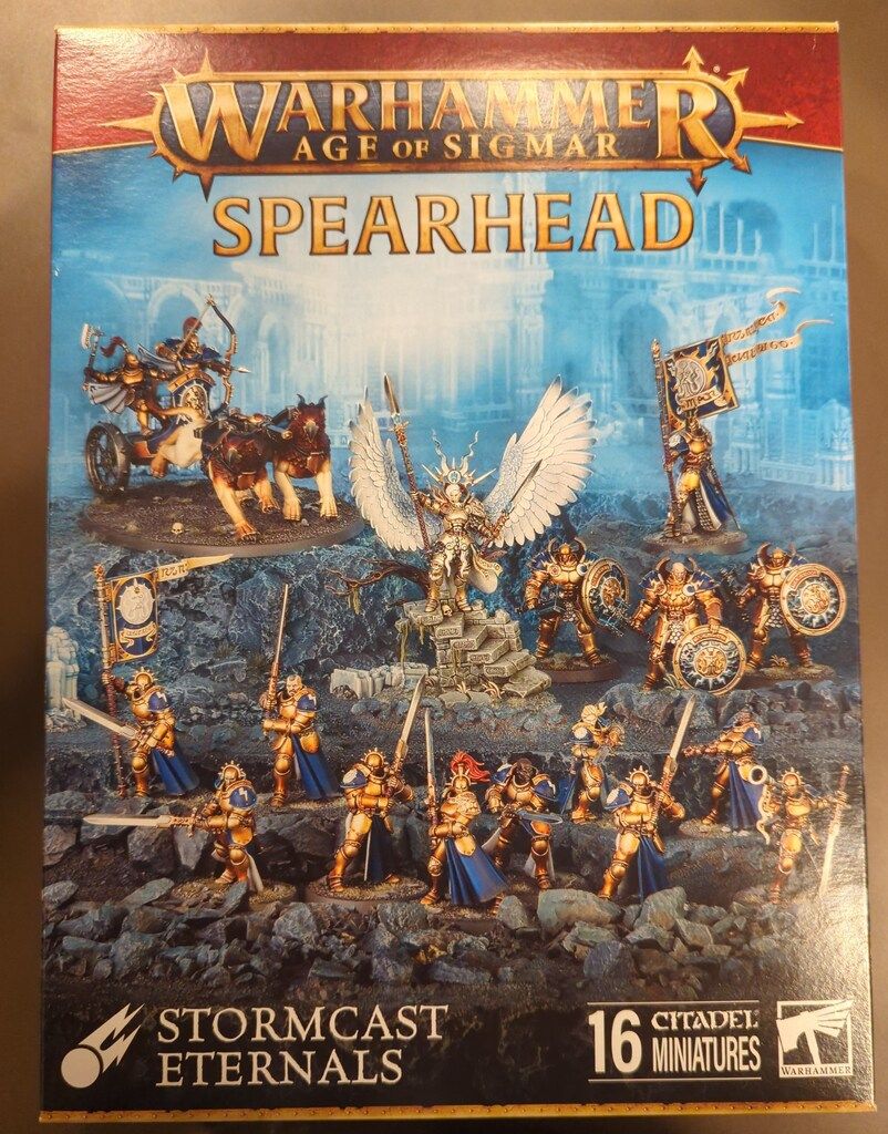 GAMES WORKSHOP WARHAMMER AGE OF SIGMAR STORMCAST ETERNAL Spearhead 2025