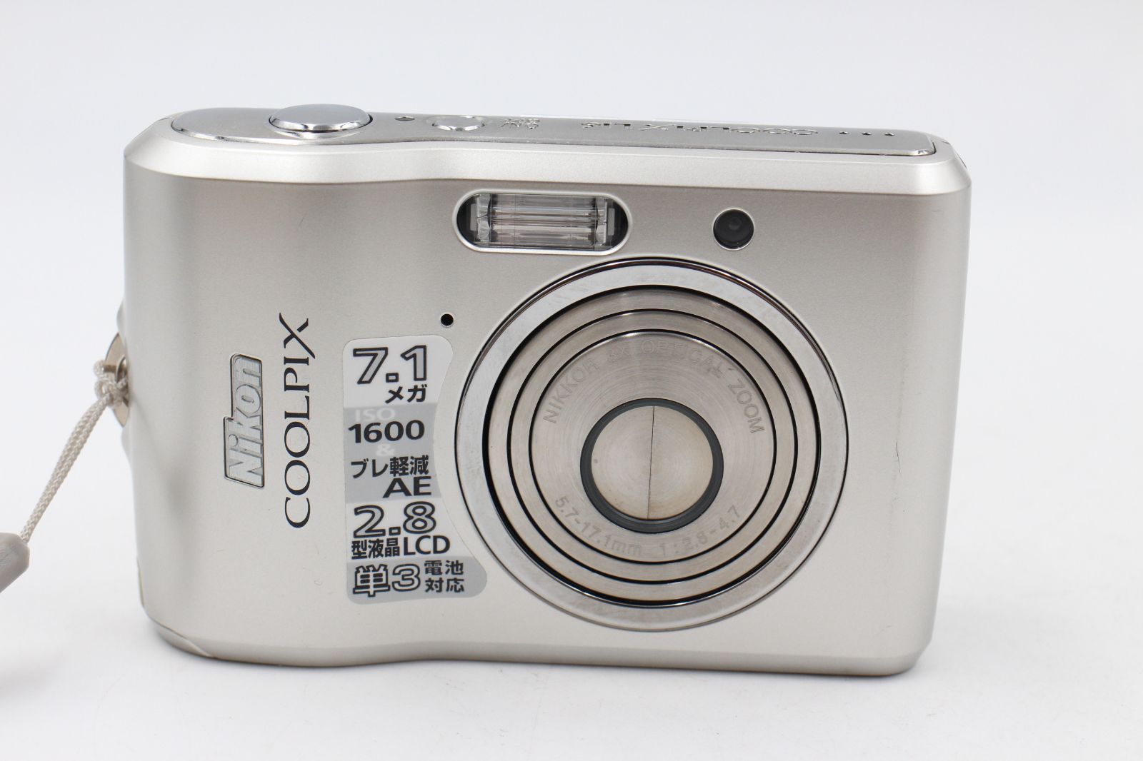 極上品☆ニコン Nikon Coolpix L16 3x コンパクトデジタルカメラ