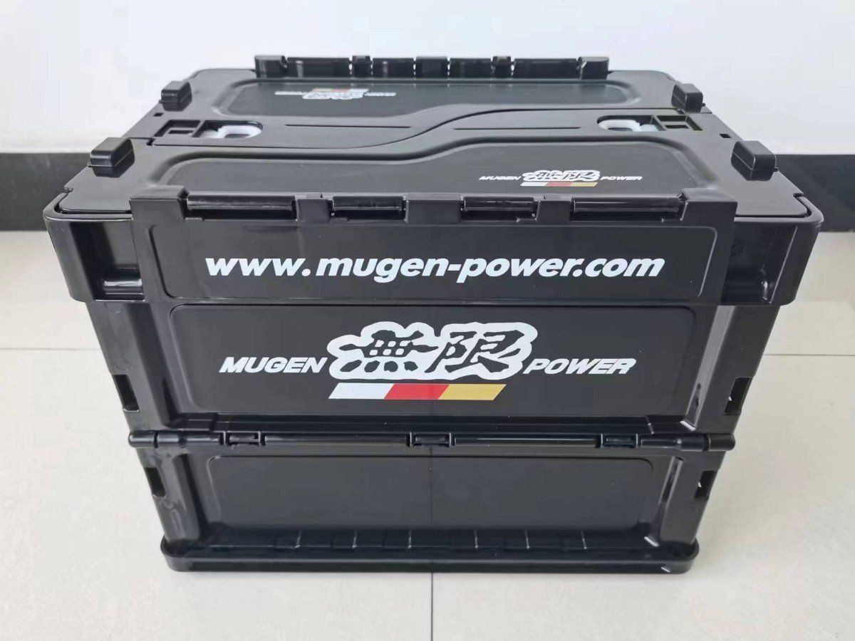 新品無限 MUGEN トランク収納ボックス車用車載収納ボックス多機能折りたたみ式テールボックス収納ケース収納物整理用品