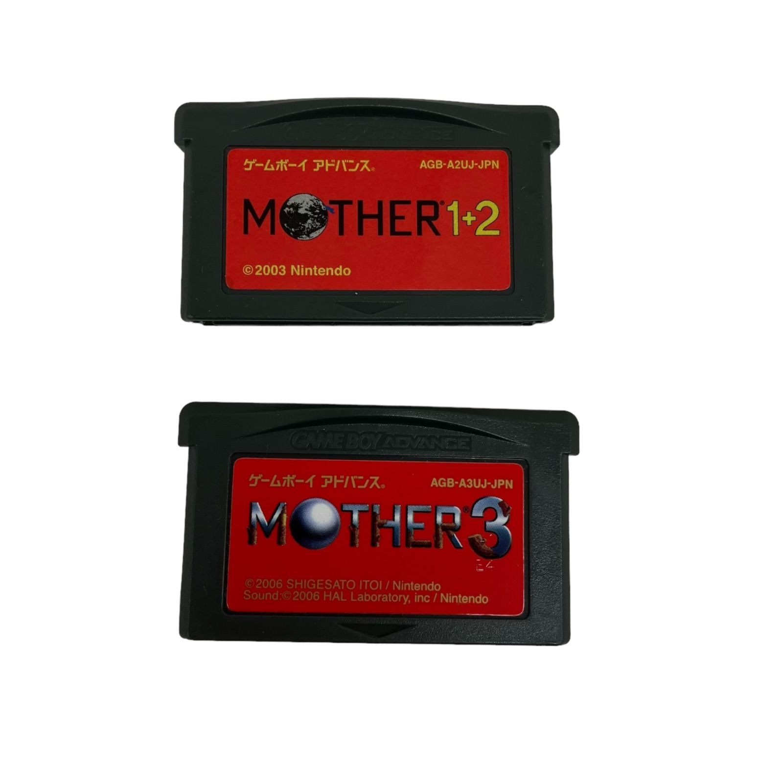 浜ya05 MOTHER1＋2 3 ゲームボーイアドバンス まとめ売り - メルカリ
