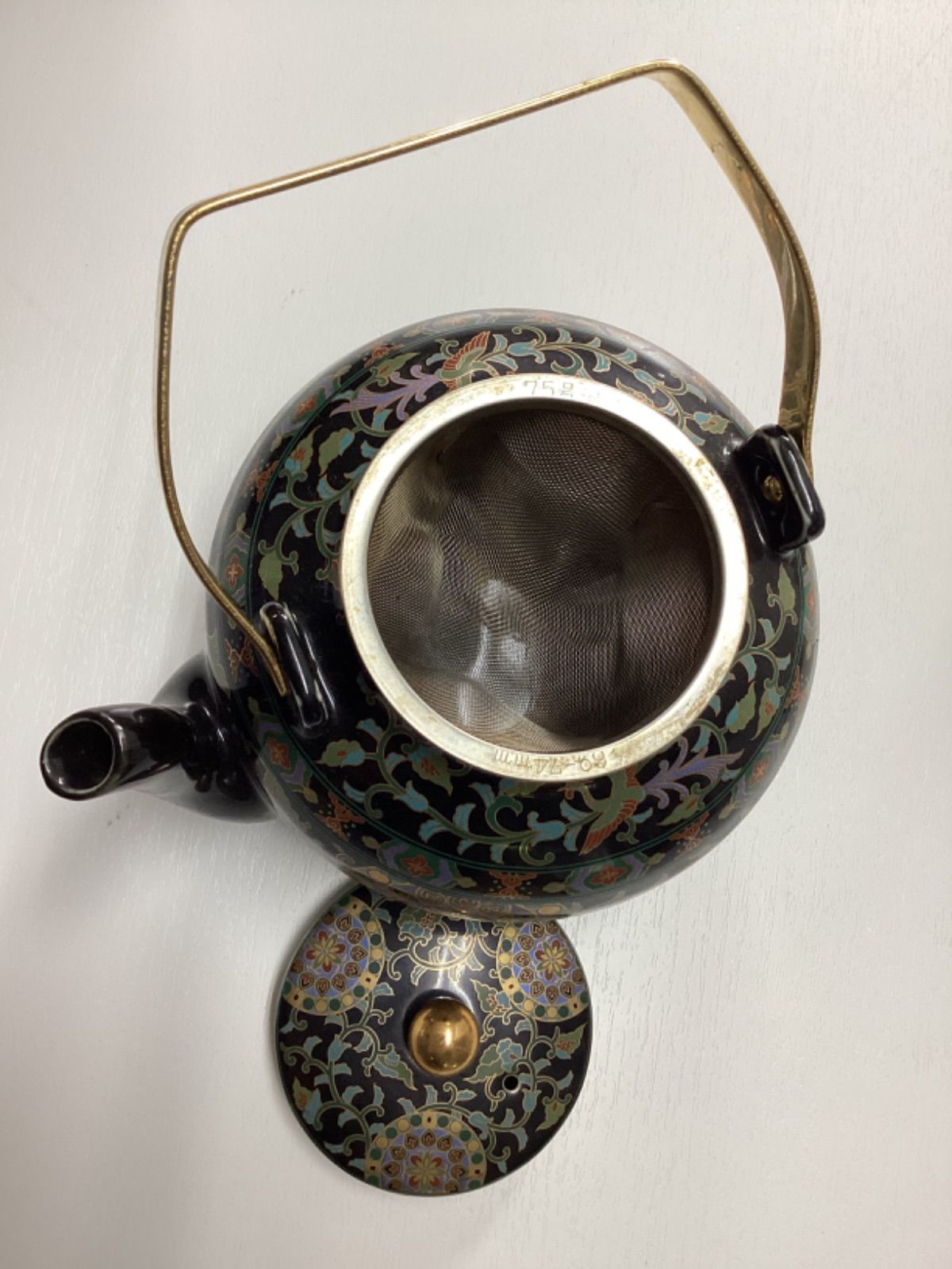 正倉院青藍窯瑞鳥汲み出し茶器6点セット E-S - メルカリ