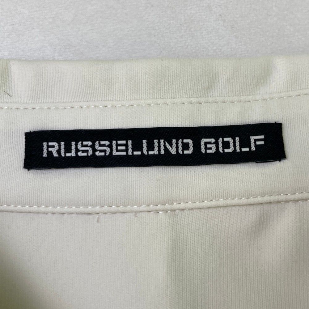 新品　ラッセルノ　ポロシャツ　半袖　ルチャ　パイル　オフホワイト　サイズ5 サイズ：5 RUSSELUNO ラッセルノ 半袖ポロシャツ ホワイト系