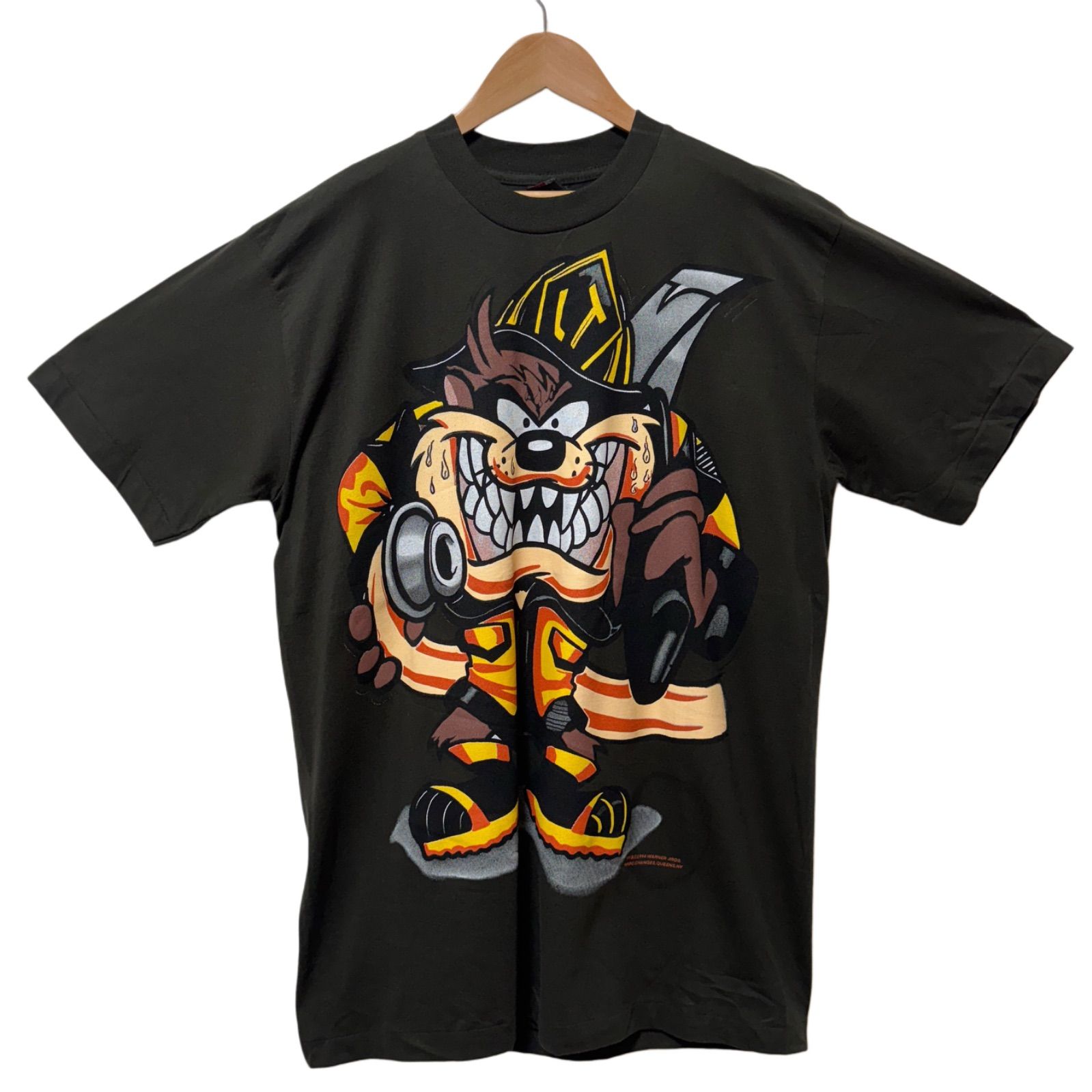 タズマニアン・デビル Tシャツ XLサイズ ダークグリーン giant
