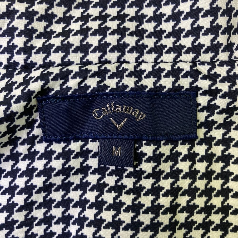 サイズ：M CALLAWAY キャロウェイ 裏メッシュ 2WAY ジップジャケット