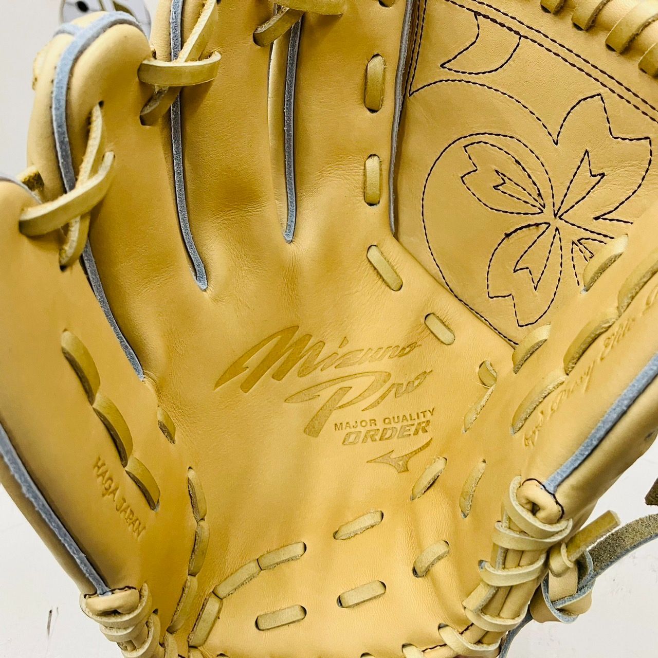 ミズノプロ 軟式グローブ 黄色 ではじめ MAJOR QUALITY 投手用