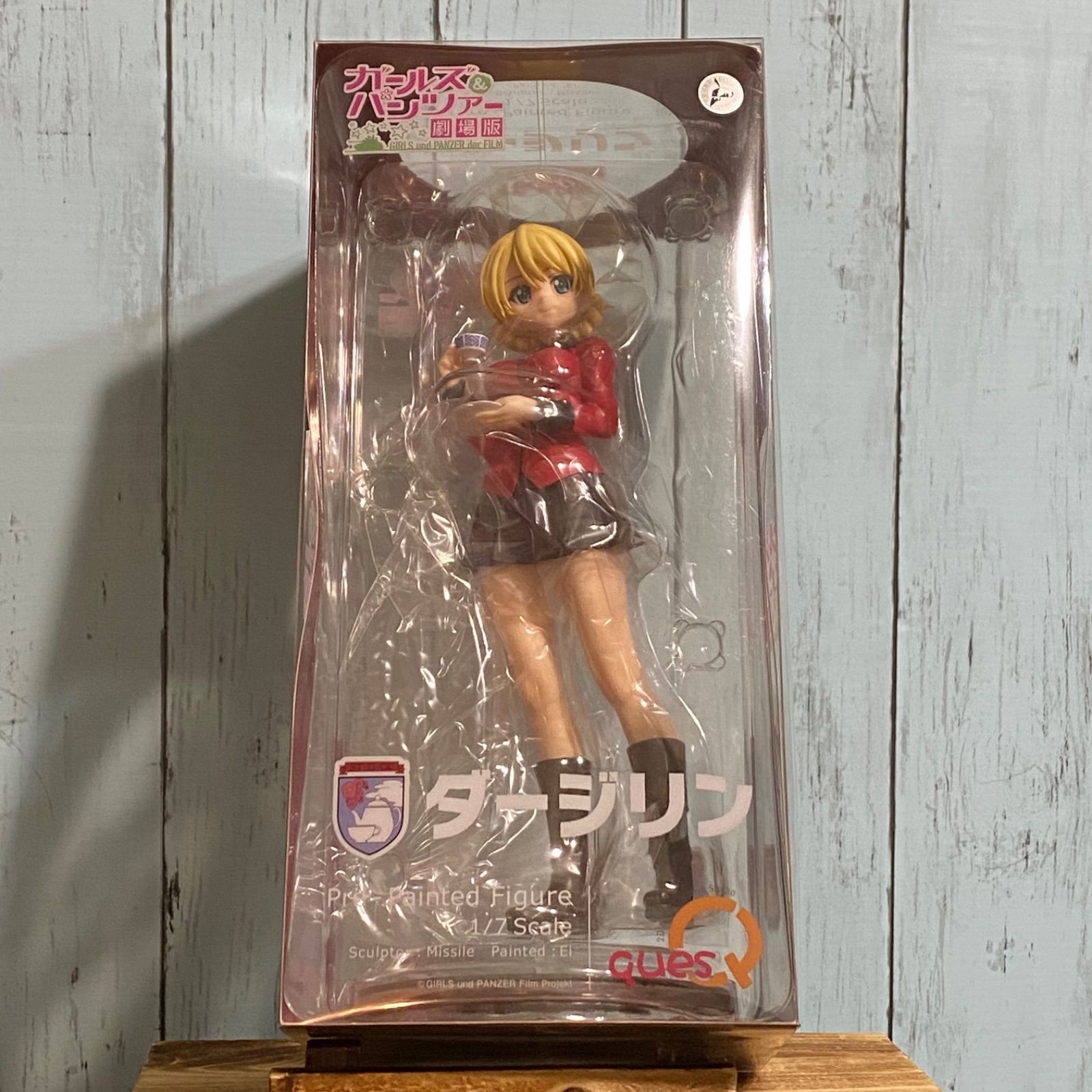 キューズQ ガールズ&パンツァー劇場版 ダージリン フィギュア ガルパン