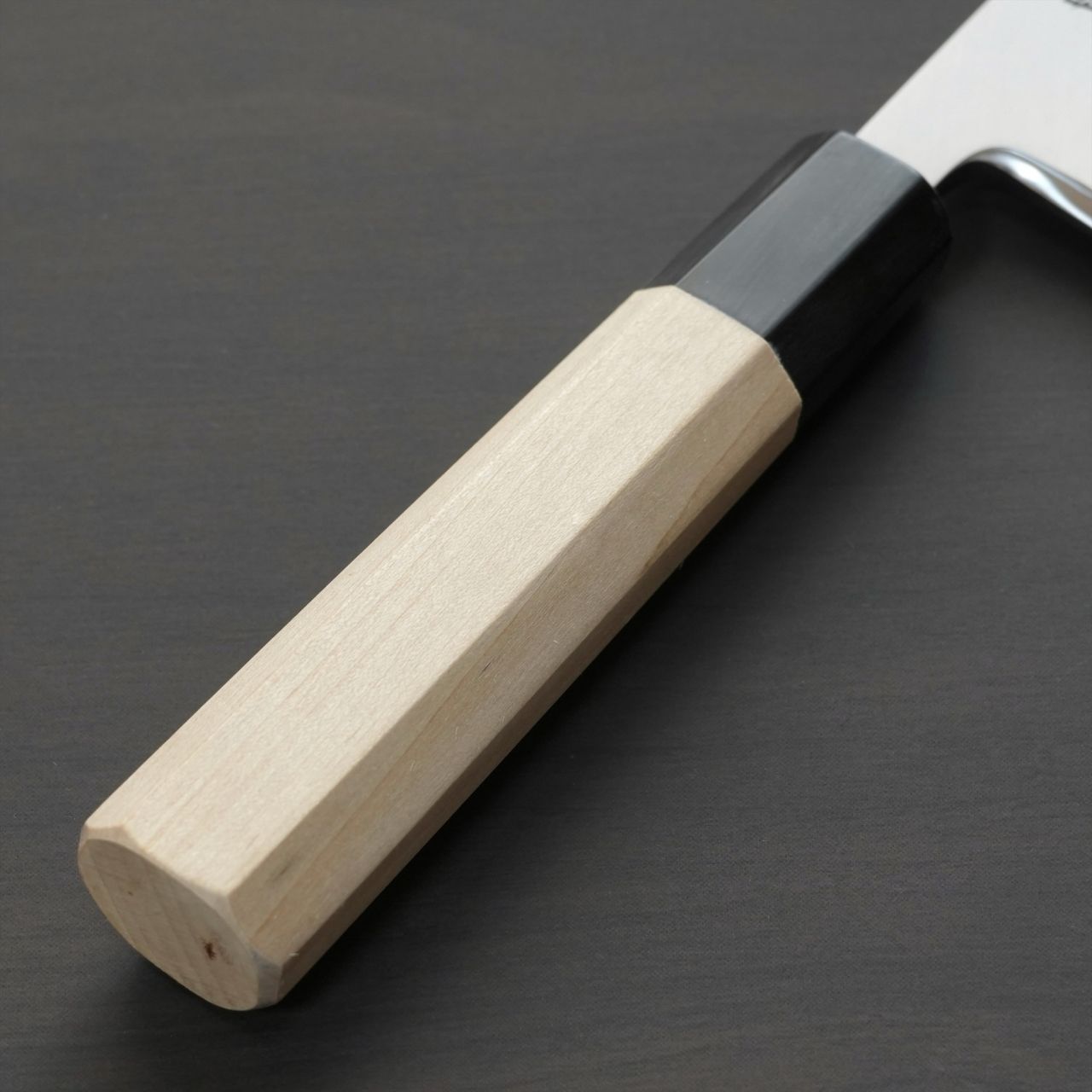 包丁 出刃包丁 銀三 165mm 水牛八角柄 ステンレス ② 包丁 出刃包丁 銀三 165mm 水牛八角柄 ステンレス ③ 銀三 梨地仕上げ 三徳