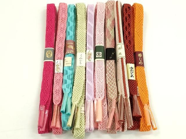 平和屋本店 夏物 和装小物 帯締め10本セット CXAA0393s5