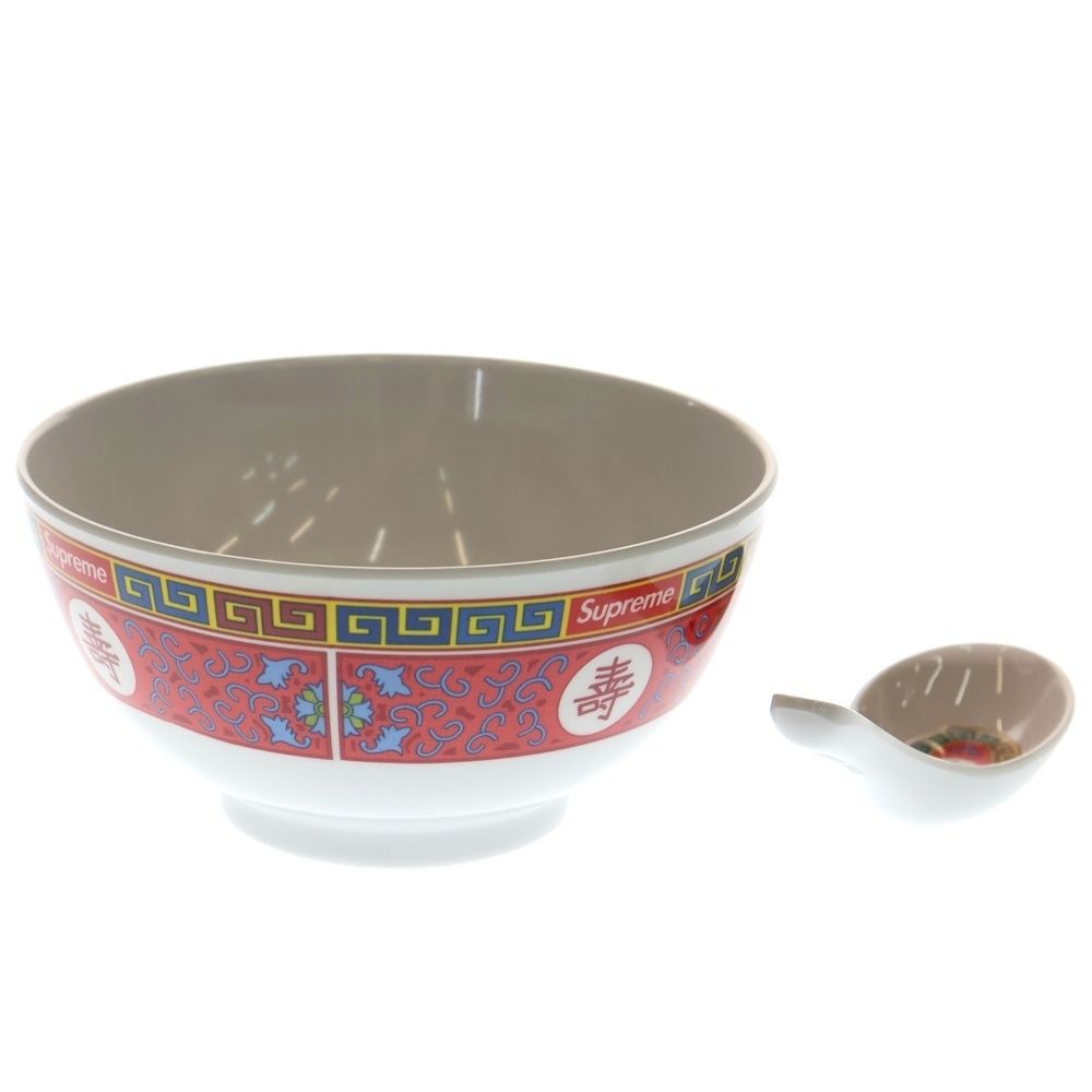 SUPREME シュプリーム 16 AW Longevity Soup Set ロンジェビティスープセット ホワイト レッド