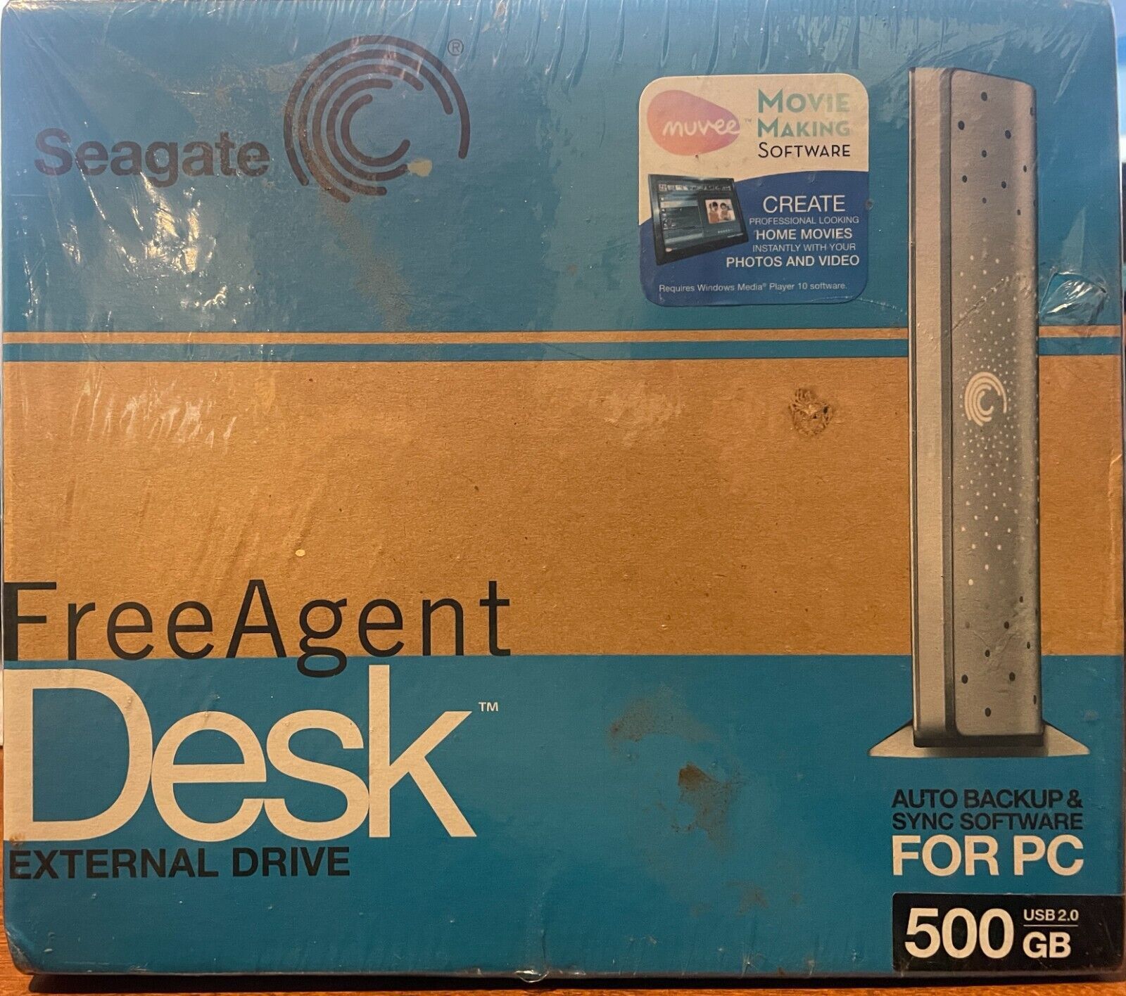 SEAGATE  DESK EXTERNAL HARD DRIVE 500 GB