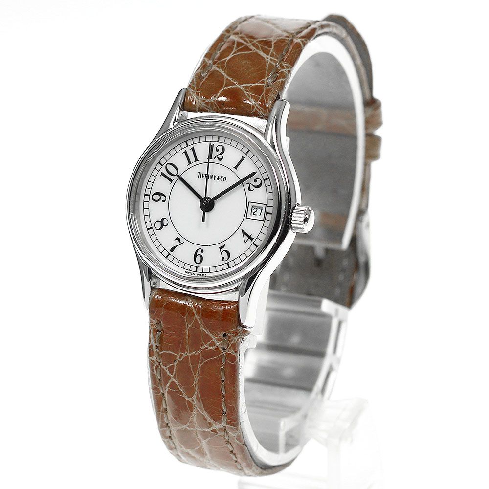 ティファニー TIFFANY&Co. クラシック デイト クォーツ レディース_