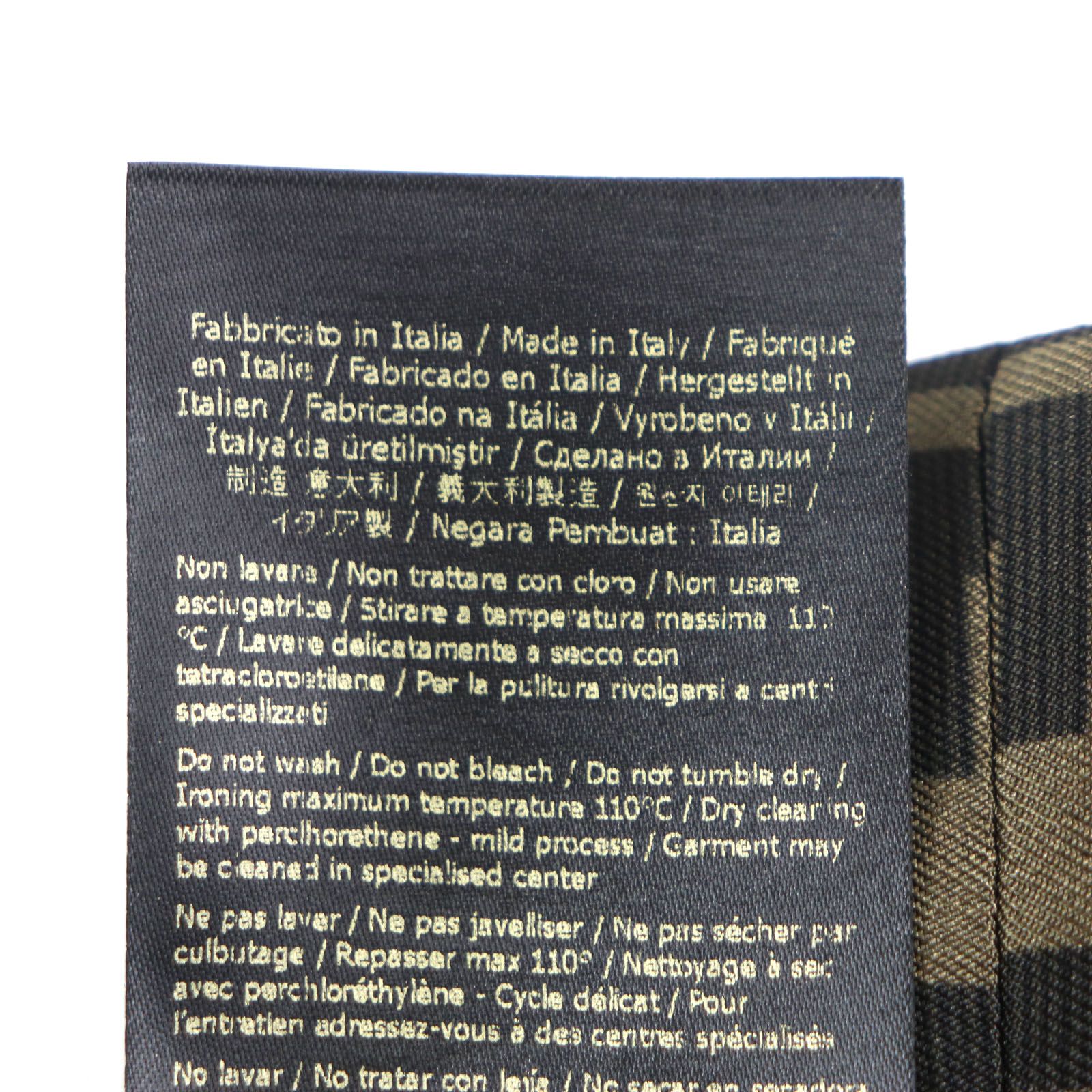 極美品▽FENDI VERSACE フェンディ ヴェルサーチ FXQ698 総柄 ズッカ柄  