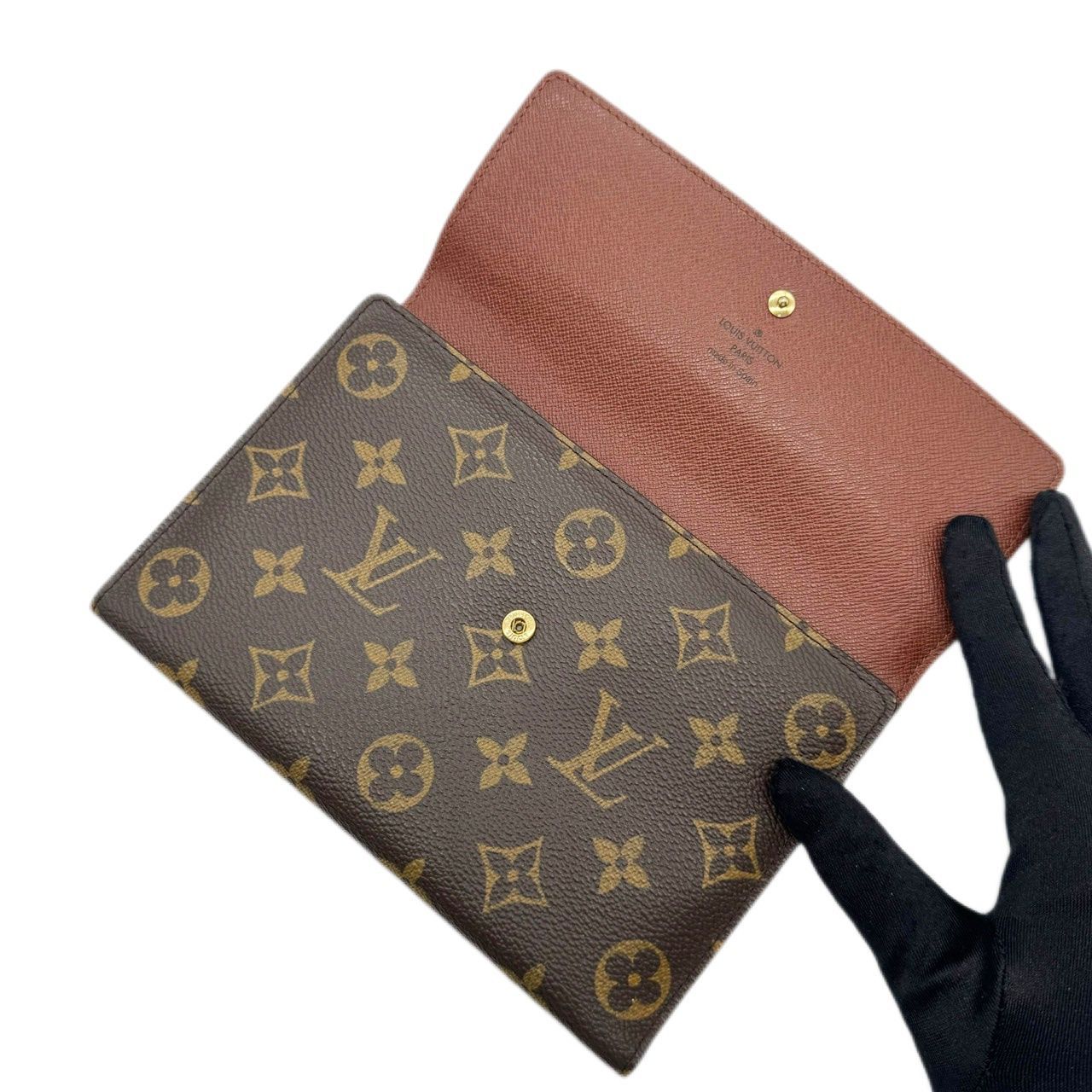 LOUIS VUITTON ルイ ヴィトン ポシェット パスポール モノグラム 長財布 大型財布 パスポートケース カードケース 小銭入れ有り メンズ  レディース 美品 M60135 CA0053