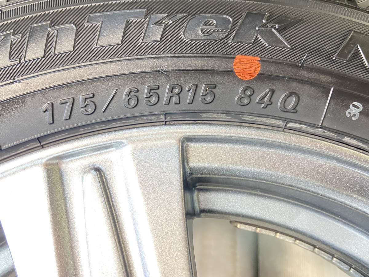 175/65R15 オートバックス ノーストレックN3i VELVA 15x5.5 42 100-4穴 中古タイヤ スタッドレスタイヤ ホイールセット  4本セット w15240910005 - メルカリ