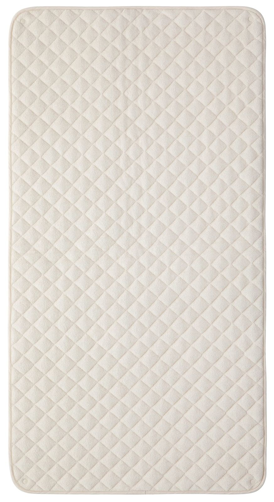 【人気SALE，大人気】 新品 farska(ファルスカ) 綿パイル敷きパッド (60x120cm) アイボリー FLAGSHIP LINE ベビー布団・セット