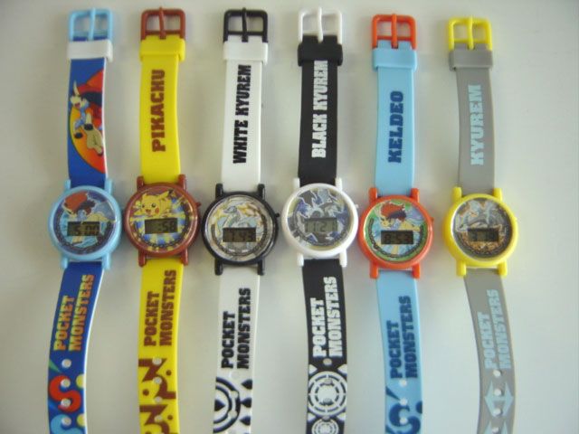 ♯Isc09MoポケモンキャラウオッチNEXT BW2012年劇場版全6種