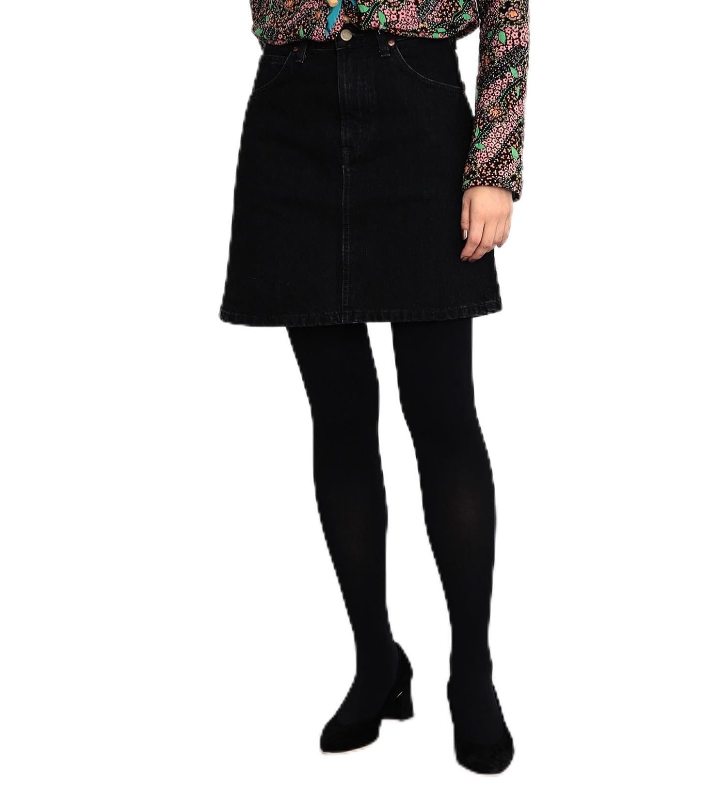Size XS_Color BLACK リー ジーンズ デニムミニスカート LL2634 レディース BLACK XS