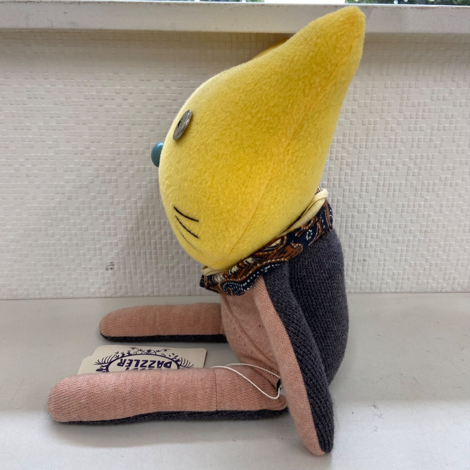 BOBBY DAZZLER ぬいぐるみ ねこ ハンドメイド 一点もの