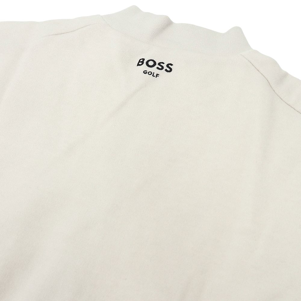 BOSS GOLF ジップアップ ニット サイズ XL Almond Milk ゴルフウエア ヒューゴボス メンズ 5WHB J06298 KCT25 LLC-HASEGAWATOSO_COM