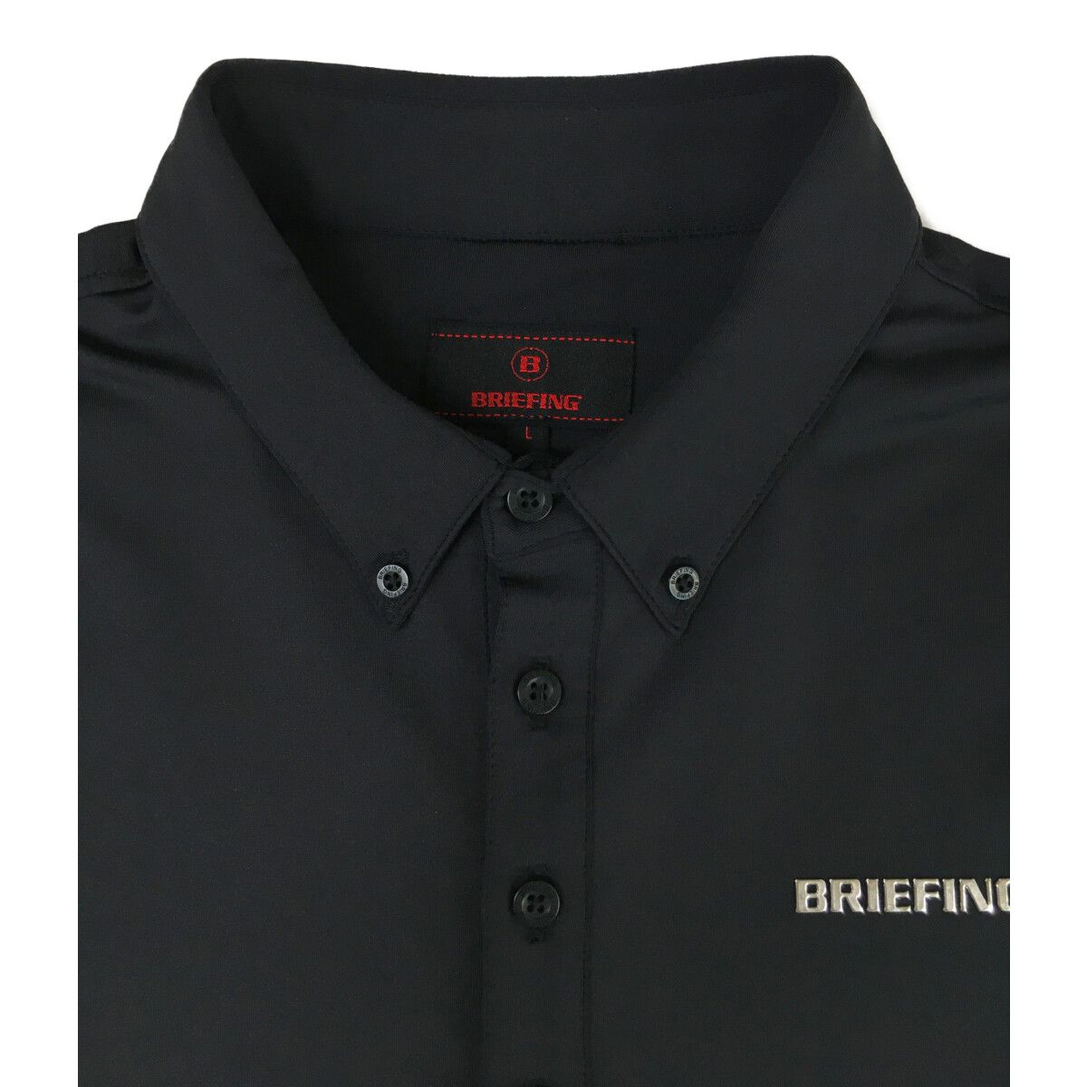 【限定特価】 中古 メンズ L 半袖ポロシャツ BRIEFING ブリーフィング メンズウェア
