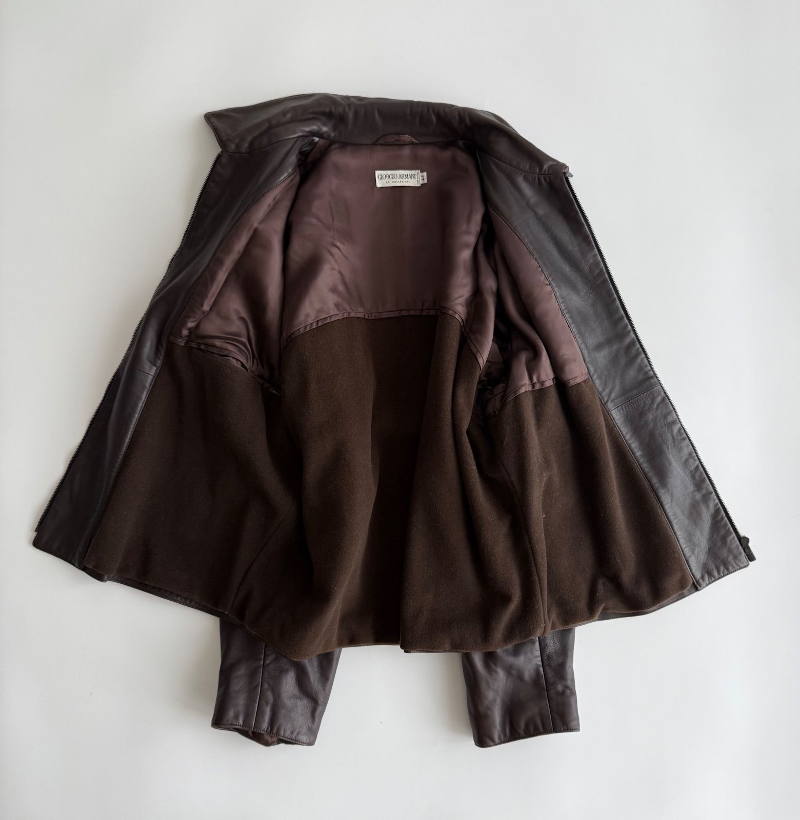 1990s Giorgio Armani Leather jacket 1990年代 ジョルジオ
