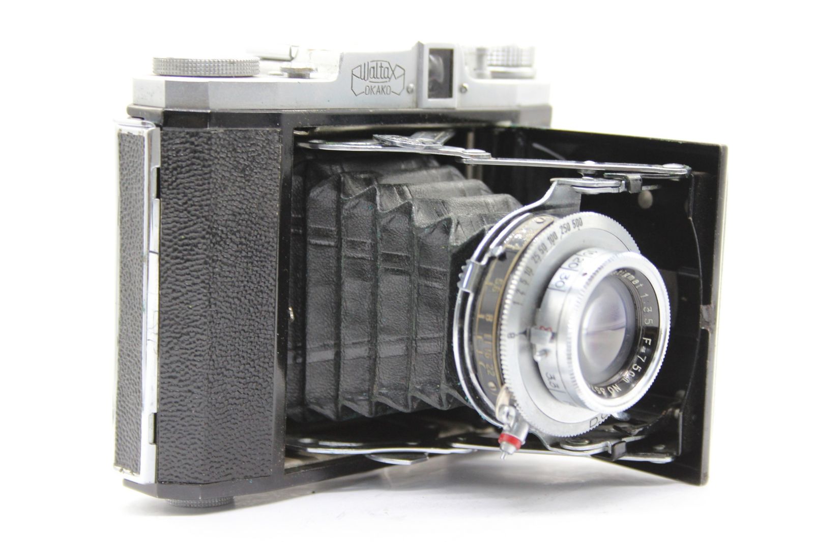 訳あり品】 Waltax Okako Bio-Kolex 7.5cm F3.5 ケース付き 蛇腹カメラ s6523 - メルカリ