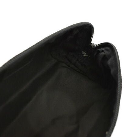 外美品 プラダ PRADA ペンケース 筆箱 セール中 三角 ブラック