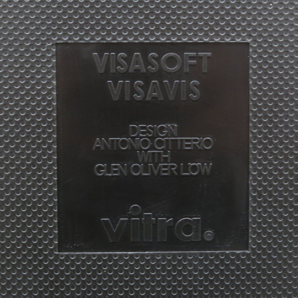 vitra ヴィトラ VISASOFT VISAVIS ビザソフト ビザビ ミーティングチェア ホワイト カンチバレー 会議チェア EG10129 中古オフィス家具