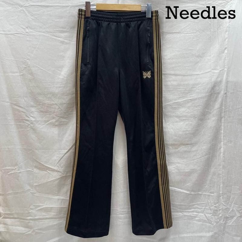 Needles ニードルス パンツ スラックス MR514 ニードルス TRACK PANTS サイドライン イージートラックパンツ ブラック ゴールド