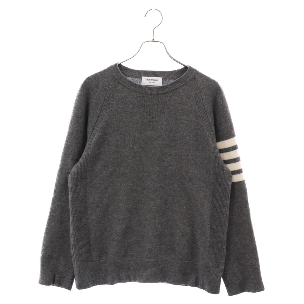 り*ー様 THOMBROWNE トムブラウン カシミヤニット ダークグレー り*ー様 THOMBROWNE トムブラウン カシミヤニット ダークグレー