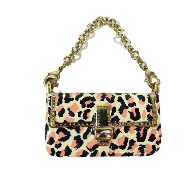 【美品】FENDI フェンディ　マンマバケットモチーフ キーホルダー チャーム フェンディ チャーム バッグチャーム キーホルダー マンマ